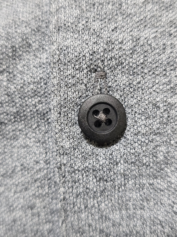 Lululemon Men's Gray Evolution Long Sleeve Polo Shirt Small gallery