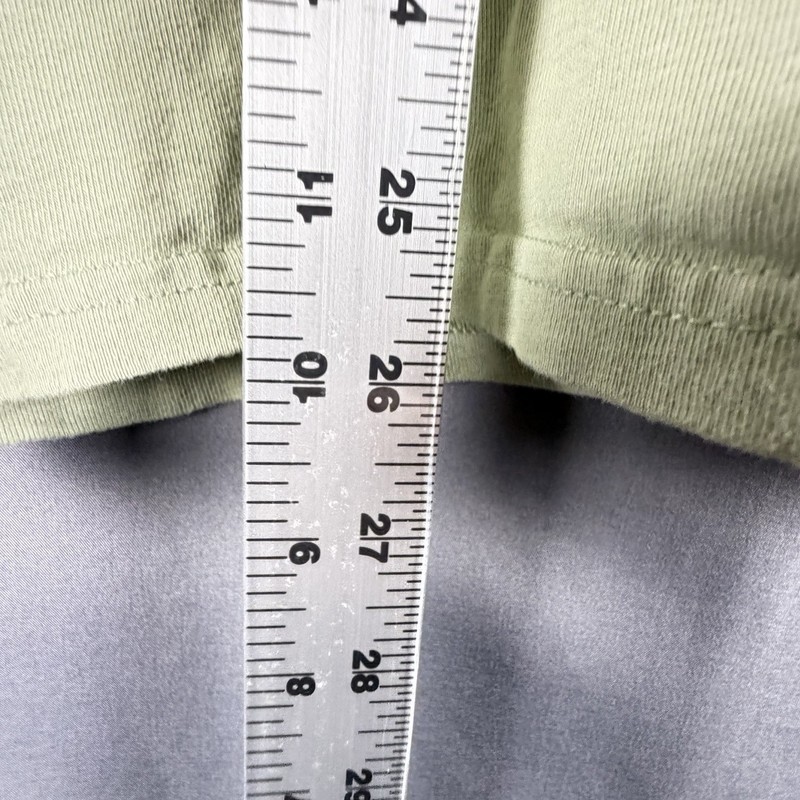 Champion Long Sleeve T Shirt Medium Athletic Club Miltiary Green Lite Stain Pic gallery