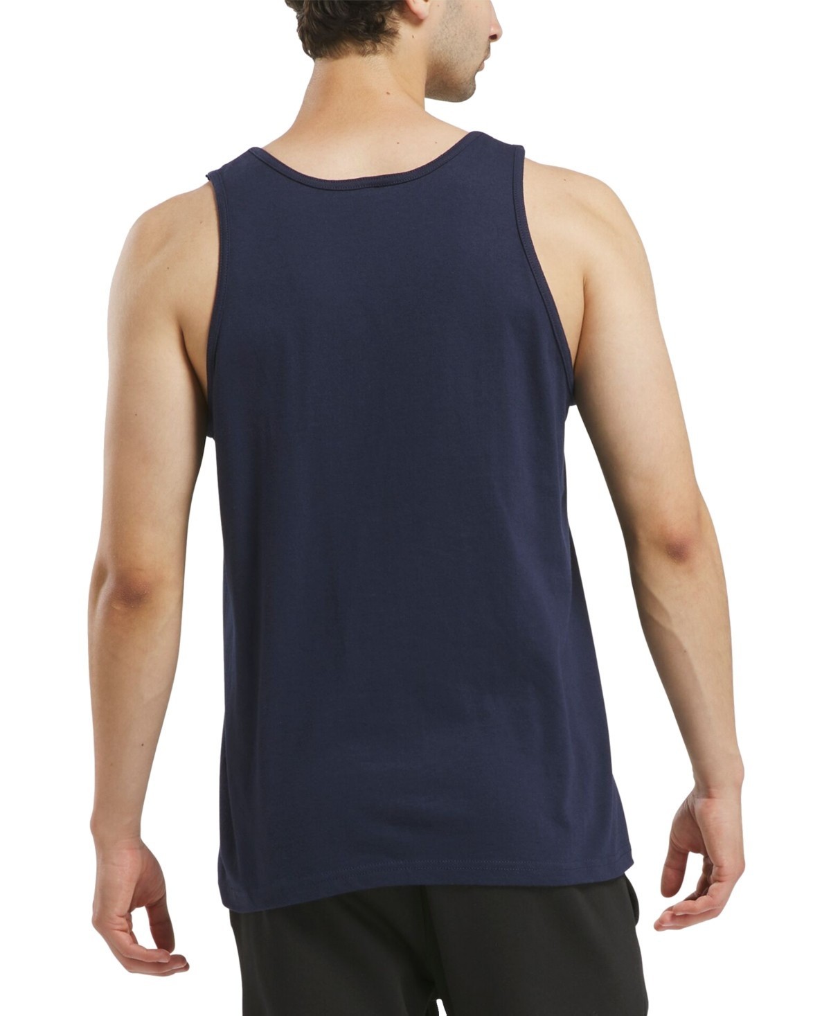 REEBOK Logo Tank Top sz M Medium Blue Orange Pink gallery