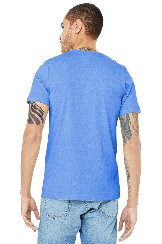 BELLA+CANVAS BC3001CVC Unisex Short Sleeve Heather CVC Crew Neck Stylish T-Shirt gallery