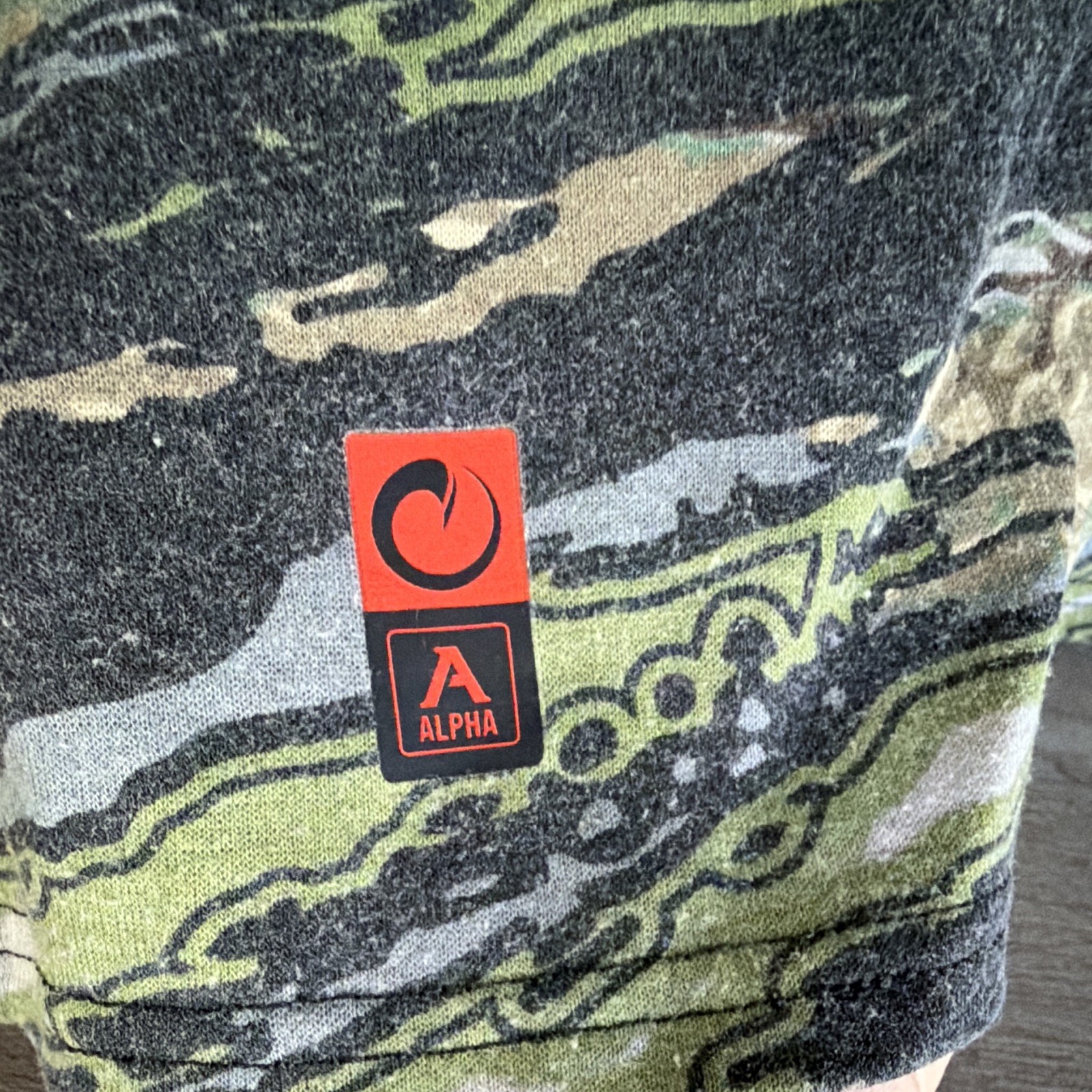 Origin Origin FX Field Explore Alpha Camo Long Sleeve Crew Neck T-Shirt XL USA gallery