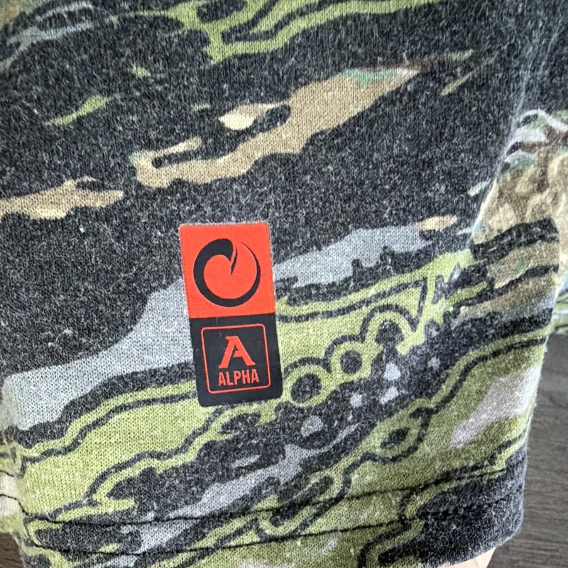 Origin Origin FX Field Explore Alpha Camo Long Sleeve Crew Neck T-Shirt XL USA gallery