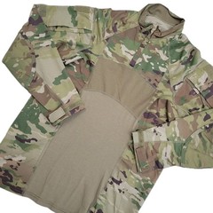 Advanced Combat Shirt OCP Flame Resistant Multicam Long Sleeve Sz M Excellent