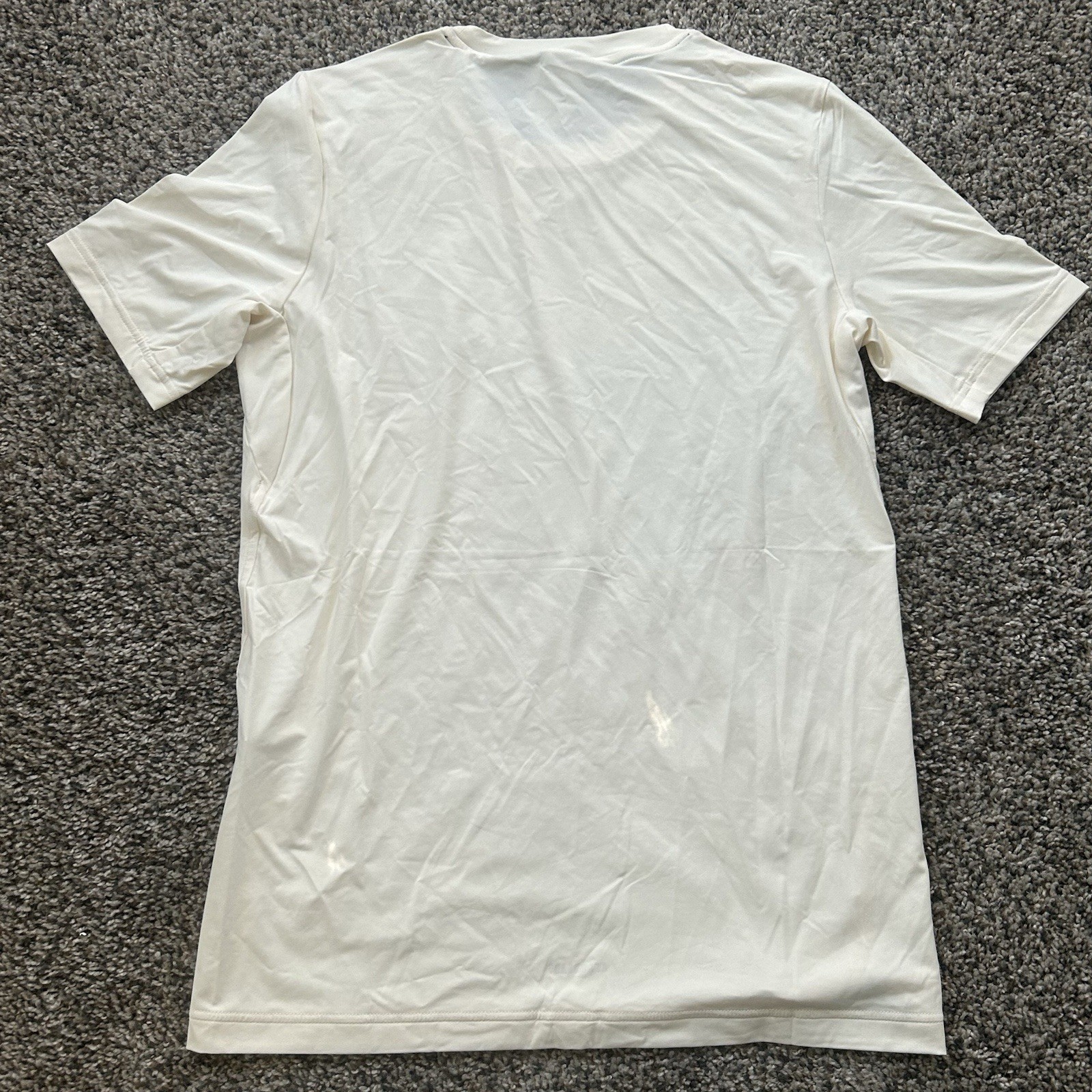 Adidas Cool feel Intensity Tee Mens Training Shirt Chalk White Size Small JJ3714 gallery