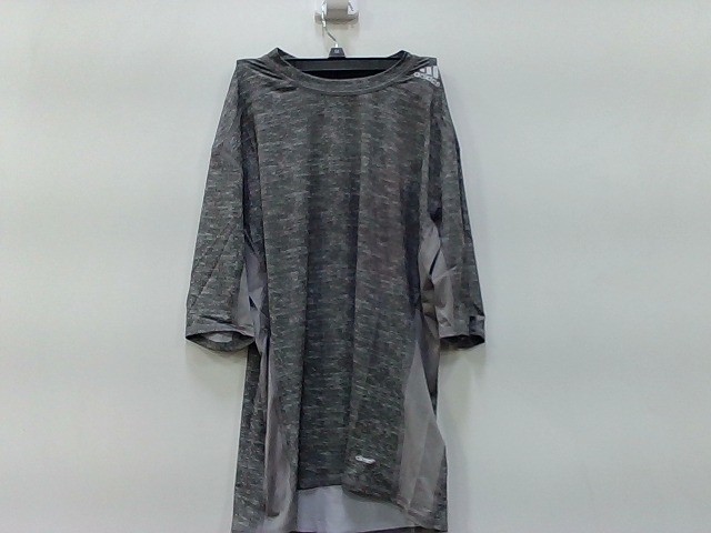 Adidas Tech Fit Climalite Crew Neck Fitted Base Layer Shirt Men's XL gallery