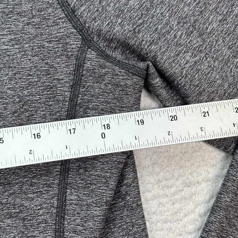 Lululemon Sweat Session 1/2 Zip Silver Pullover Long Sleeve Size Medium Running gallery