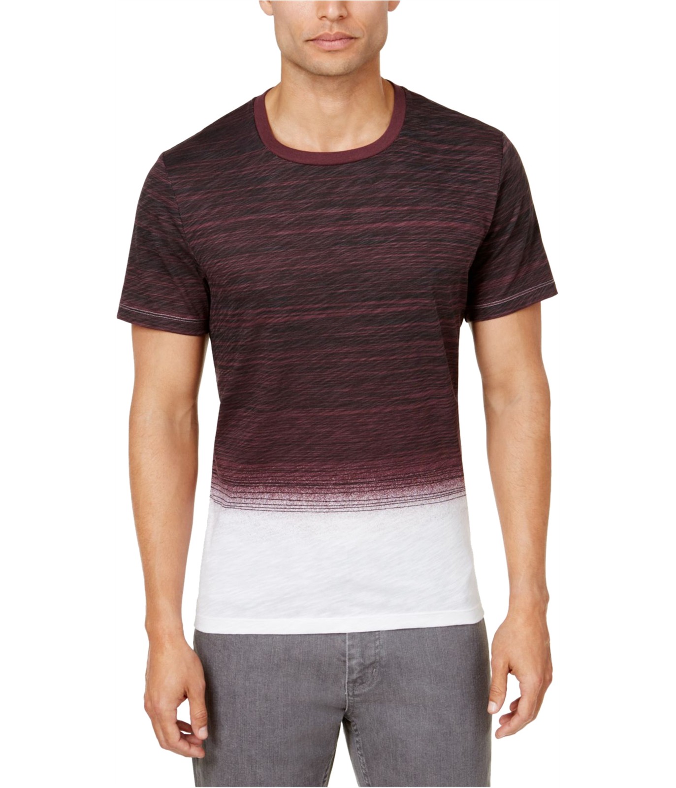 I.N.C Mens Ombre Basic T-Shirt gallery