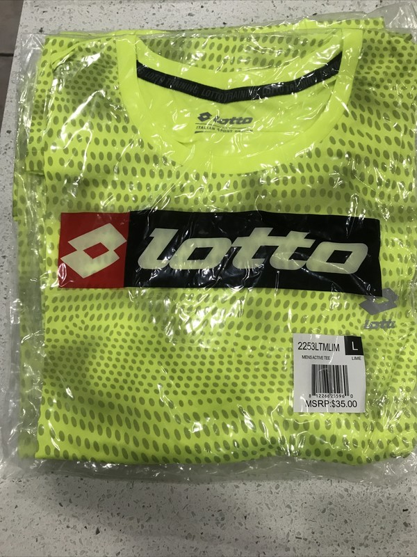 lotto training mens active tee gallery