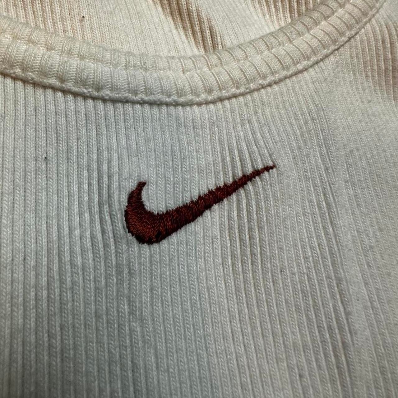 Vintage Nike Tank Top Ribbed Center Check Swoosh Basketball Retro 90s Men XXL gallery