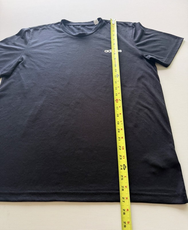 2 pcs Adidas Men’s Primegreen T-Shirts Black & Navy Blue Size Large gallery