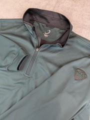 Zero Restrictions Sweater Mens XL Teal Tour Series Performance Golf Quarter Zip