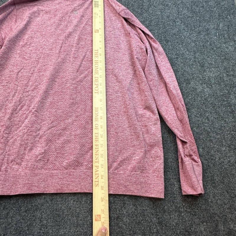 Lululemon Metal Vent Tech Long Sleeve Shirt Mens Medium Heather Plum Gym Running gallery