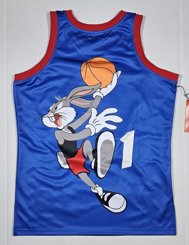 Headgear Classics Bugs Bunny Tune Squad Space Jam Basketball Embroidered Jersey gallery