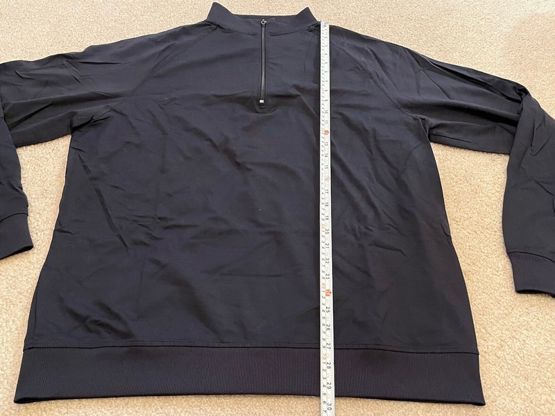 Footjoy Mens Quarter Zip Nylon/Poly/Spandex Black XL gallery