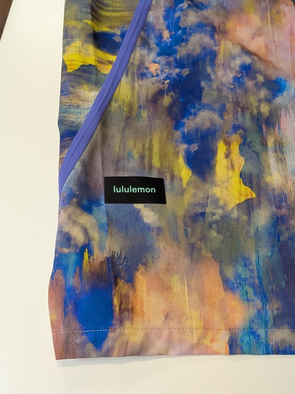 Lululemon Men’s Water-Repellent Hiking Short Sleeve Shirt Altered Nature XL gallery