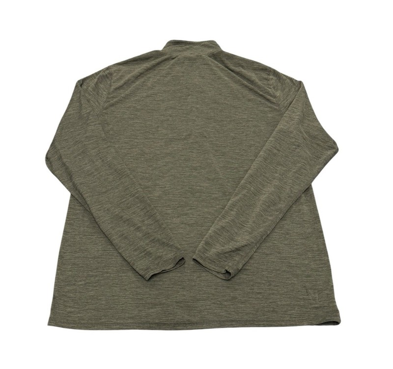 Vuori Pullover Medium Mens Ease Performance Half Zip Olive Green gallery