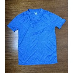 Vuori V158 Blue Heather Tonal Mountain Graphic Performance Tee Men’s Small Top