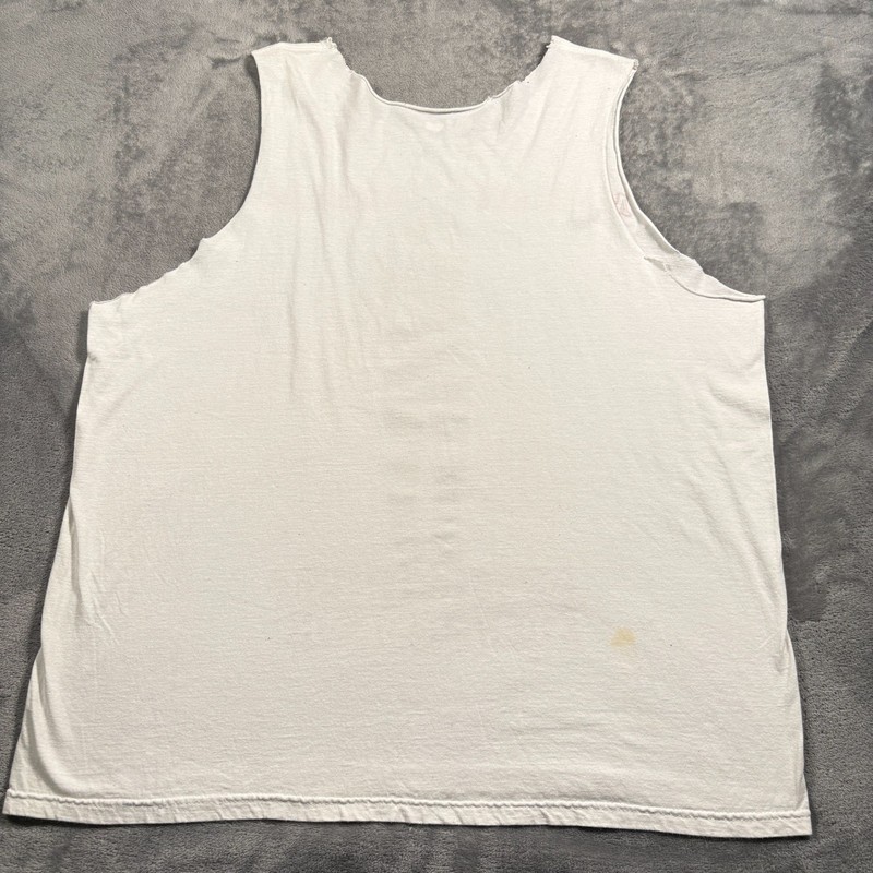 Vintage 2015 Marilyn Manson Antichrist Superstar Tank Top Mens 2XL White Graphic gallery