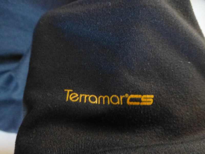 TERRAMAR Climasense 1/4 Zip Pullover Baselayer Shirt Black Men's S Thumbholes gallery