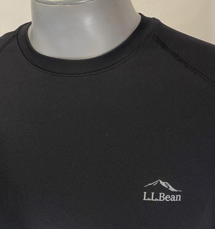 LL Bean Lightweight Base Layer L Large Long Sleeve T-Shirt Mens Performance Tee gallery