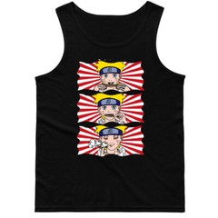 🔥 Crush it Lick it Smoke it Naruto Mens Unisex Tank top Funny Gym Weed 420 gift