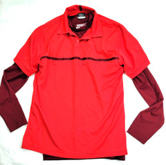 Nike Golf Tour Performance Polo Shirt Dri Fit w/ Compression Under Men’s Medium