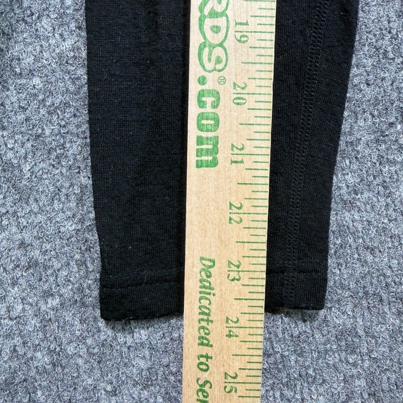 Terramar Woolskins Merino Base Layer Shirt Men XL Black Long Sleeve Outdoor Hike gallery