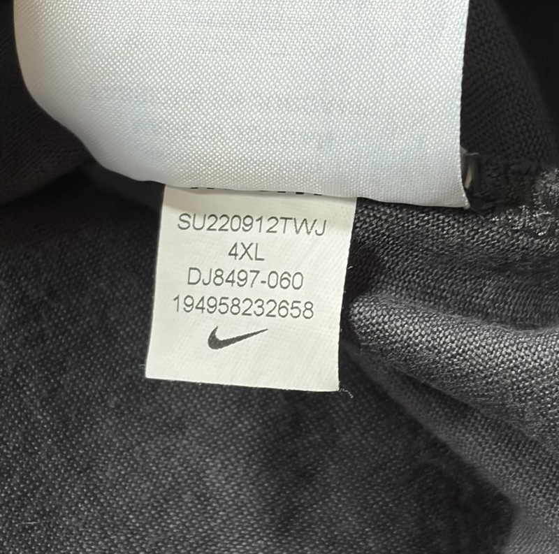 Nike Men's Dri-Fit Tee Shirt 4XL Dark Gray gallery
