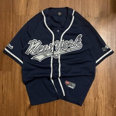 Y2K New York Baseball Jersey || Size XL/XXL ||No Flaws|| Same/Next Day Shipping