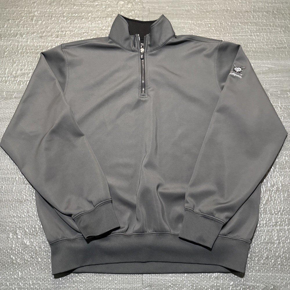 Fairway & Greene Tech Pullover F&G Tech 1/4 Zip Mens Large Gray Southpointe Golf