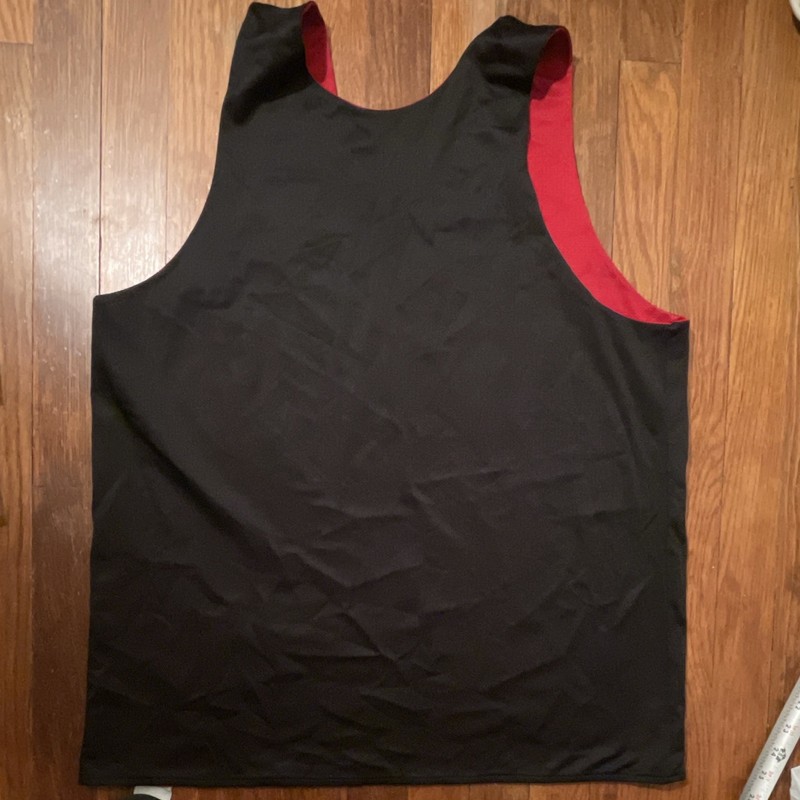 VINTAGE REVERSIBLE JORDAN 11 BRED JERSEY gallery