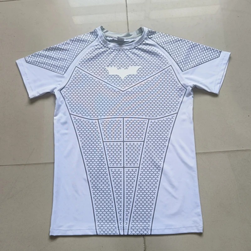 New Men's Compression Quick Dry Athletic Gym Workout Fitness T Shirt gallery