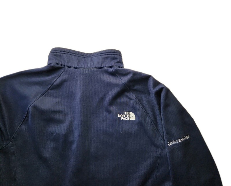 The North Face "Ball Park Buns & Rolls" 1/4-Zip Pullover Men's XL Blue Stretch gallery
