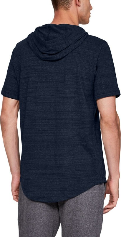 Under Armour Men's Midnight Navy UA Sportstyle Short Sleeve Hooded T-Shirt gallery