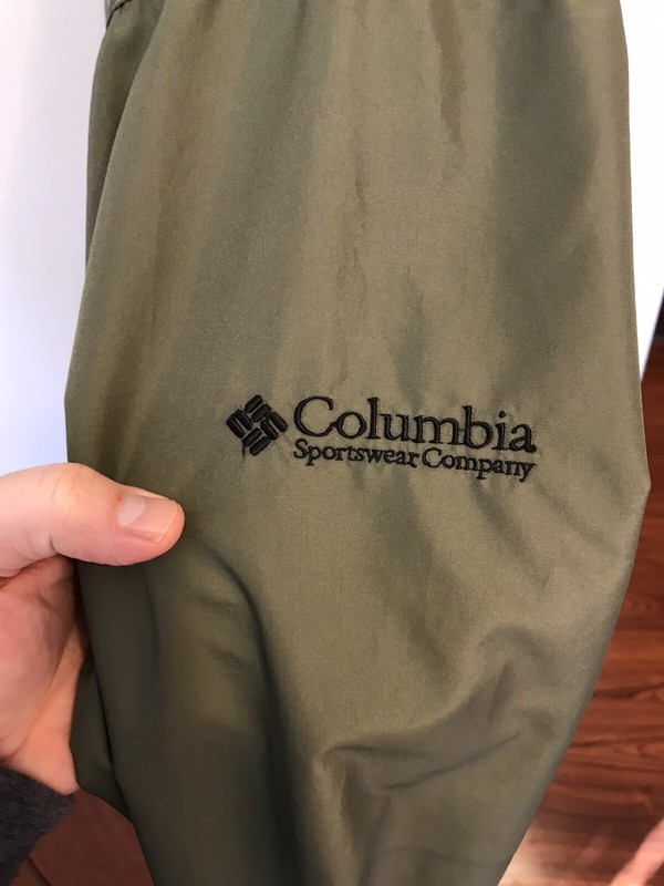 Columbia Sportswear Men’s LS Pullover L Olive Drab Polyester - Side Zip Pockets gallery