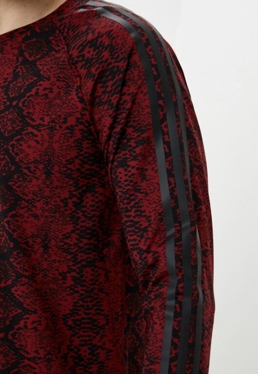 Adidas x Ivy Park HI1952 Haut Snakeskin Print Baselayer Cherry Wood ( M ) gallery