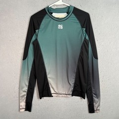 RC Outdoor Supply Gradient Long Sleeve Shirt Medium Polyester Spandex Mens