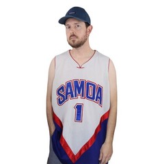 Vintage Selah Intl Samoa Basketball Jersey Mens 2XL Hawaiian Rastafari Sewn 90s