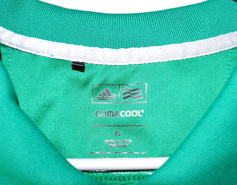 ADIDAS Clima Cool Green and White "Watson Cup" Polo Golf Shirt Size XL gallery