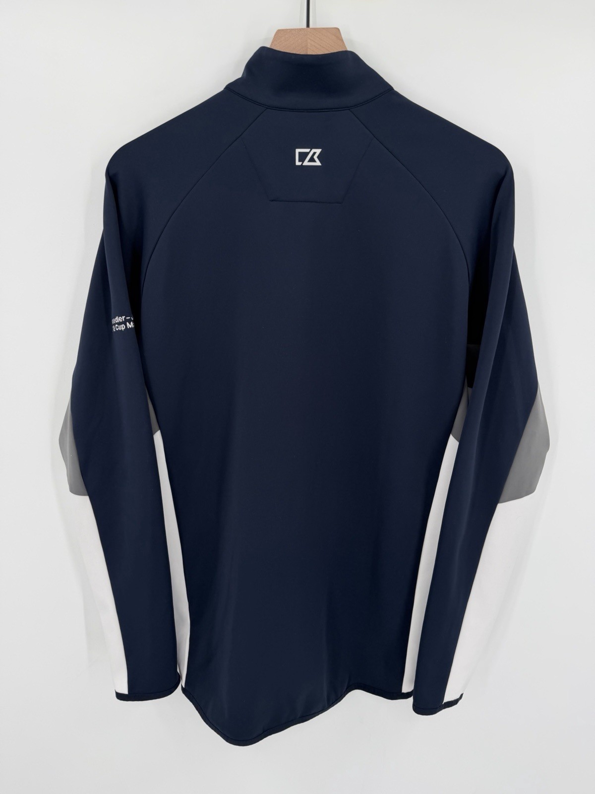 Cutter & Buck PGA Tour Issue Golf Performance Pullover 1/4 Zip Tour Logo Medium gallery