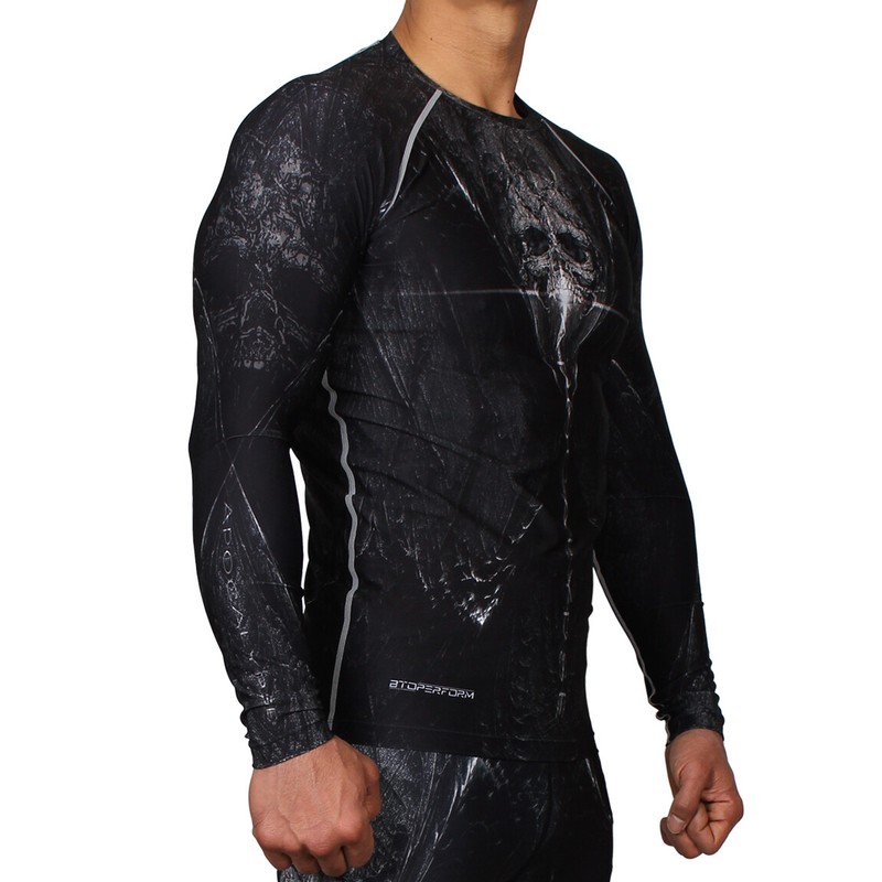 [FX-184] APOCALYPSE Skin Tight Compression Base layer Rash guard Jiujitsu MMA gallery