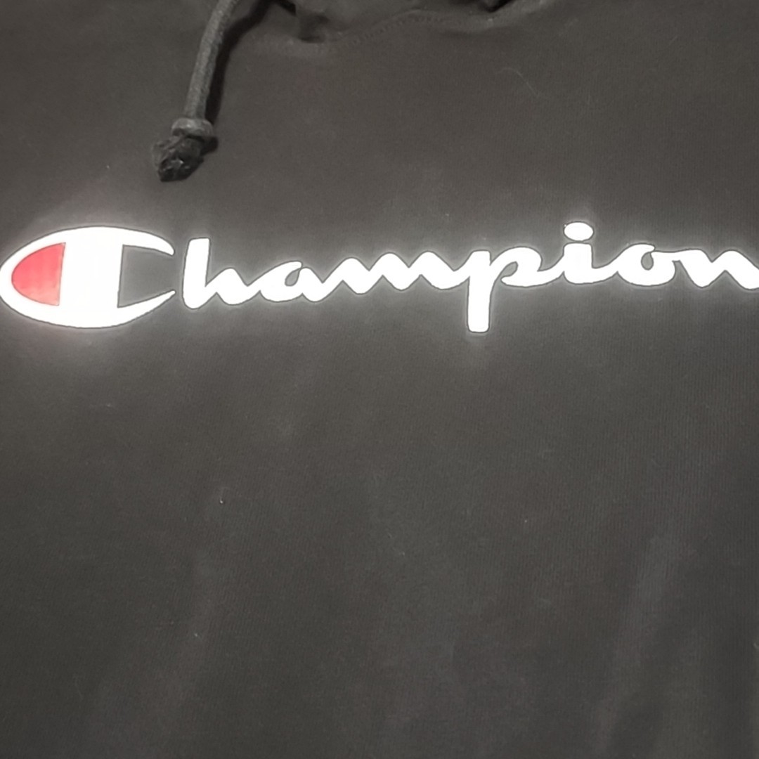 Champion Authentic Athletic Wear Men's Small Pullover Black Sport Hoodie gallery