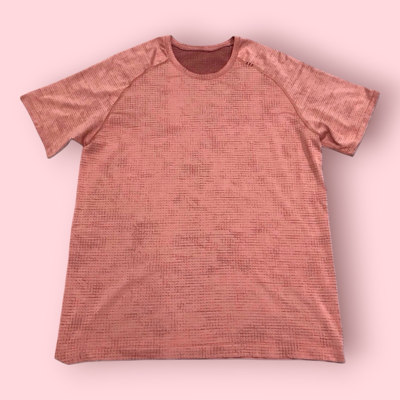 Lululemon Men's Metal Vent Tech Short Sleeve Tee (Pink Salmon) gallery