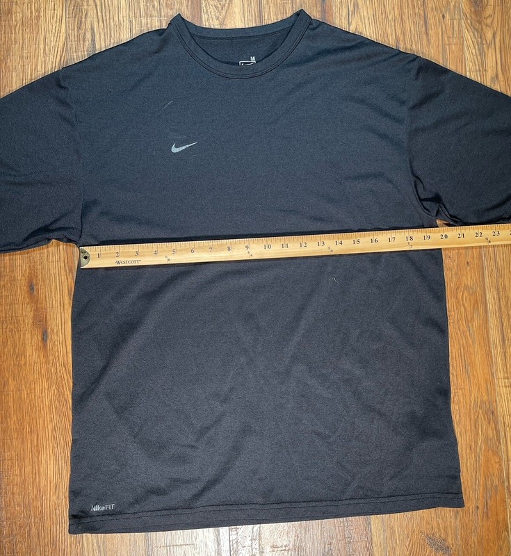 Team Nike NikeFit Men’s Athletic T Shirt Black Size Medium FitDry gallery