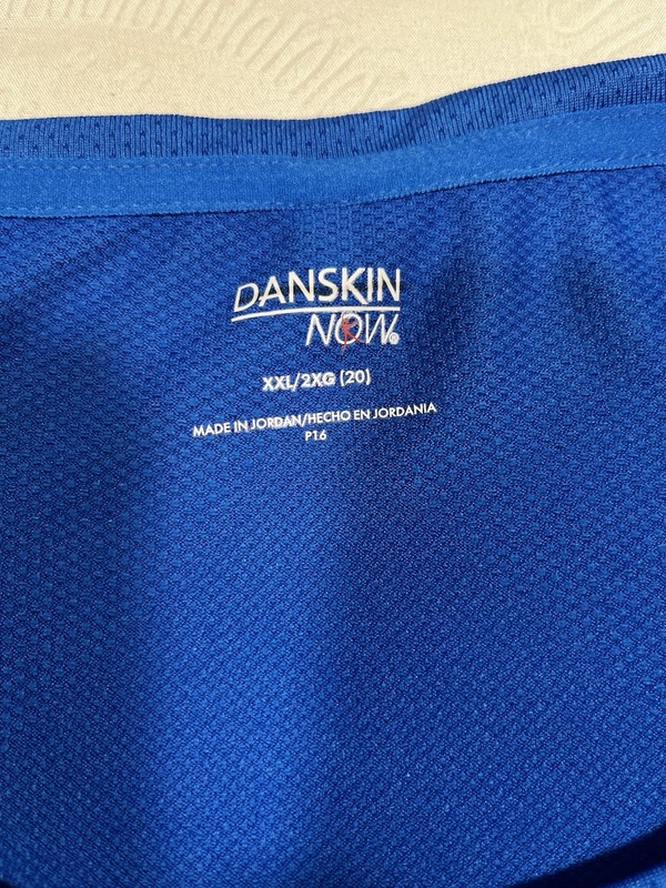 Dan Skin Royal Blue Unisex XXL Quick Dry Athletic Shirt gallery