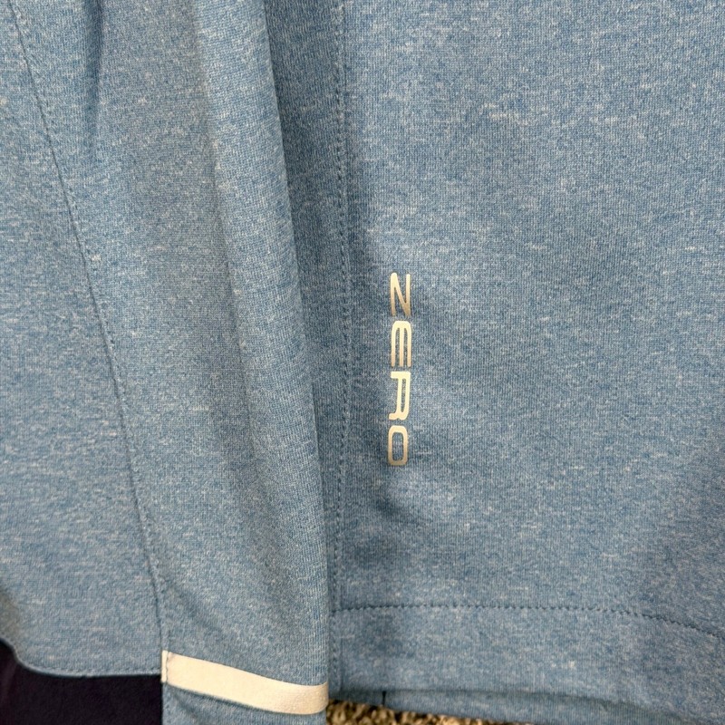 Zero Restriction Z425 1/4 Zip Pullover Mens M Blue Golf Performance Stretch gallery