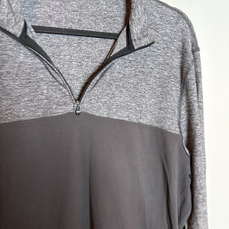 Lululemon Sprint Zip Soot / Heathered Soot gallery