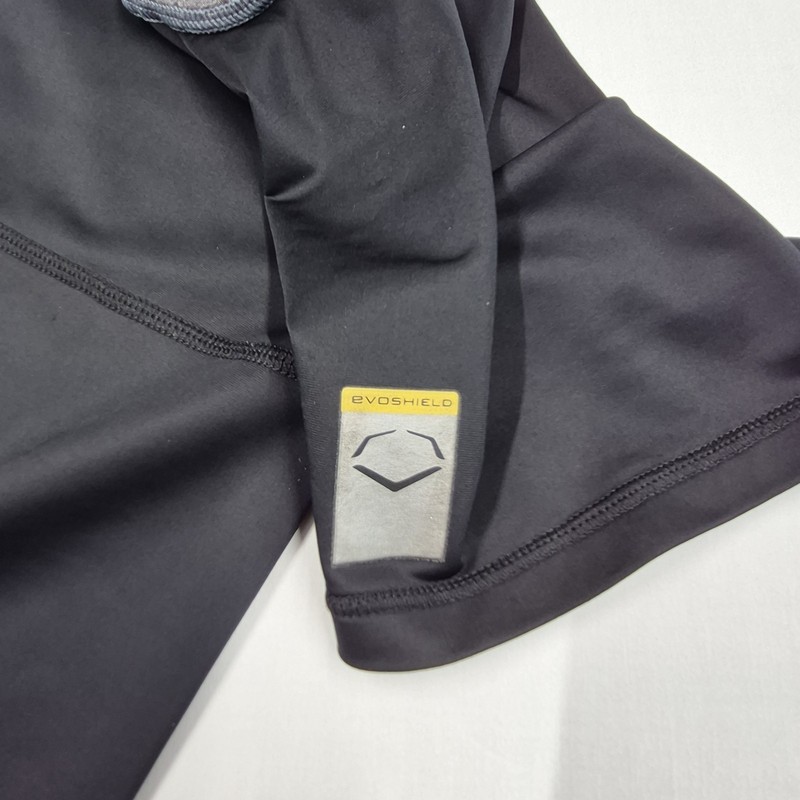Evoshield Swag Tech Padded Compression Baseball T Shirt Gray Youth Sz XL gallery