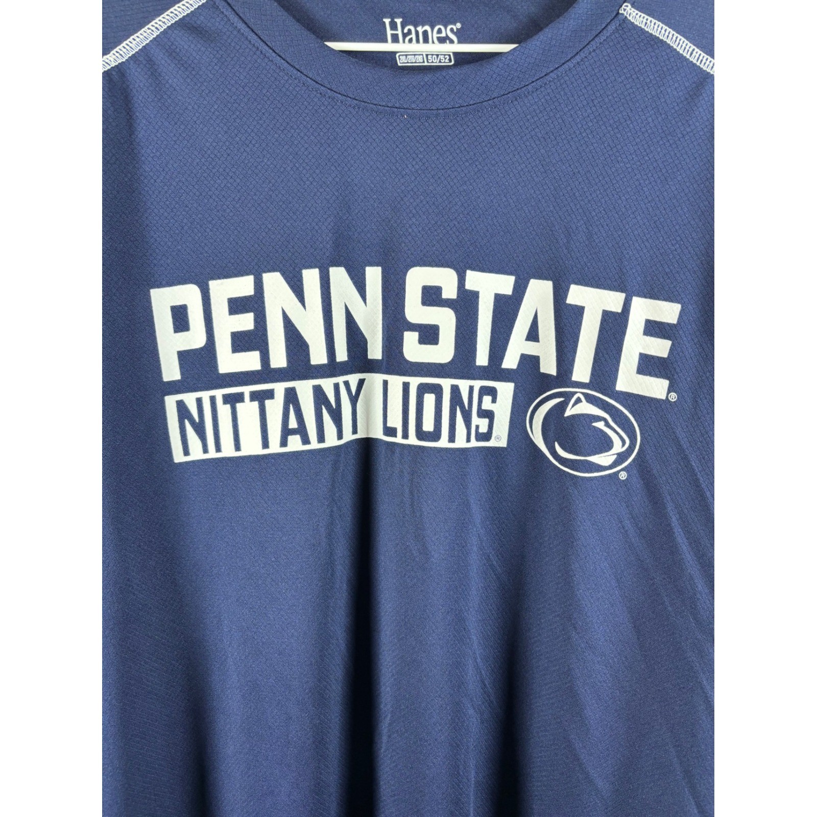 Mens Hanes Penn State Nittany Lions Long Sleeve Shirt 2XL Navy Blue gallery