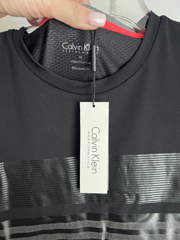 Calvin Klein Performance Men's Regular Fit Graphic Logo Crew Neck T-Shirt M gallery